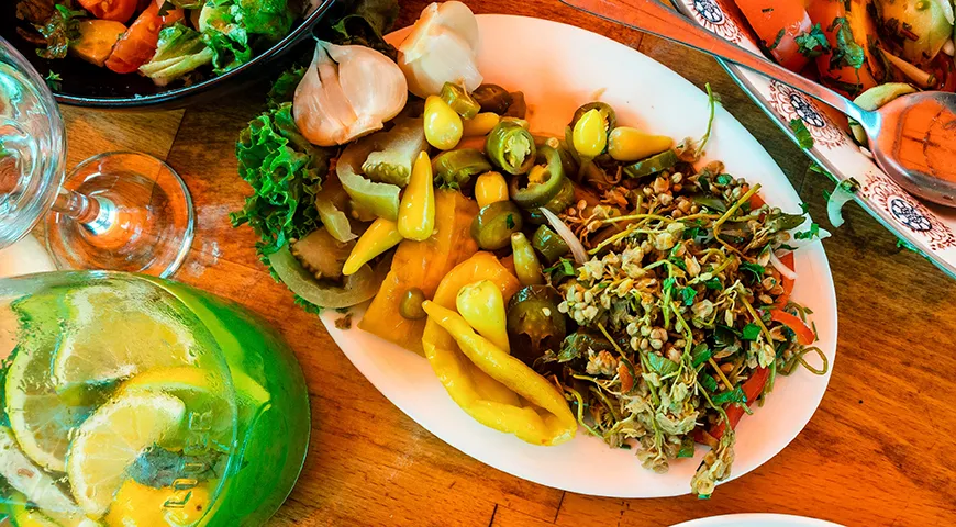 Джонджоли часто используют как закуску