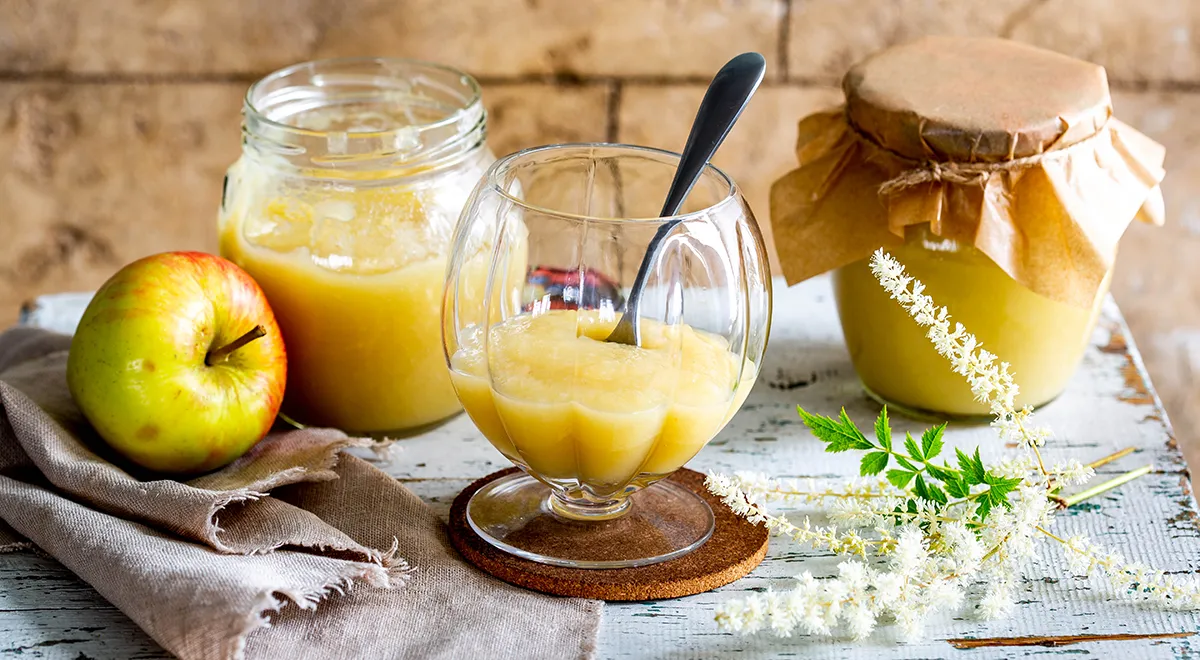 Рецепт яблочного пюре без сахара на зиму