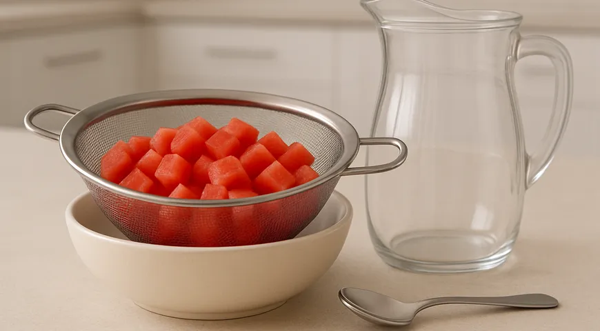 Арбузный лед