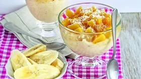 Рецепты с молочной продукцией и фруктами консервированными