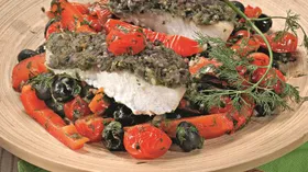 Рецепты с приправами, морепродуктами и черри