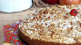 Рецепты с мукой, грецким орехом и яблоком
