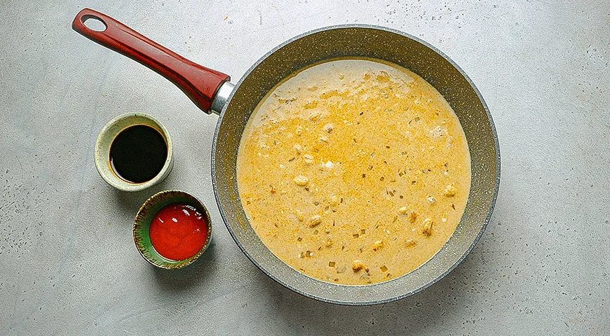 Кокосовое карри с гречкой и кешью