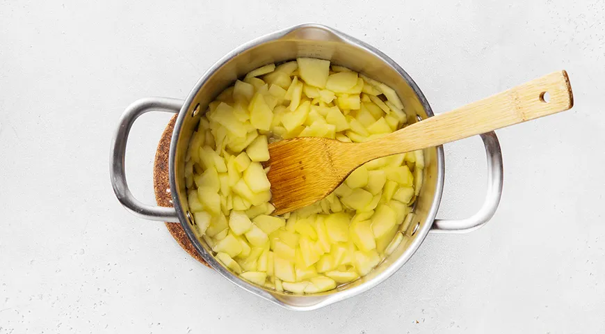 Желейные яблочные конфеты без сахара