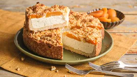 Королевская ватрушка с абрикосами