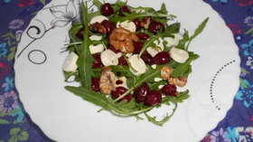 Рецепты с овощами, вишней и орехами