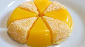 Апельсиновый десерт из 3 ингредиентов 
