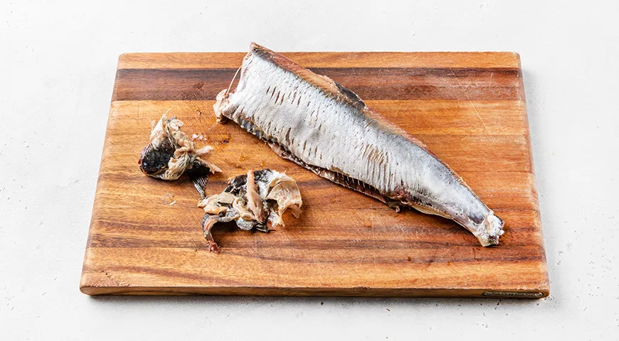 Селедка под шубой с орехами