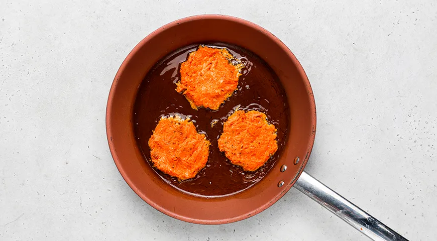 Драники из моркови