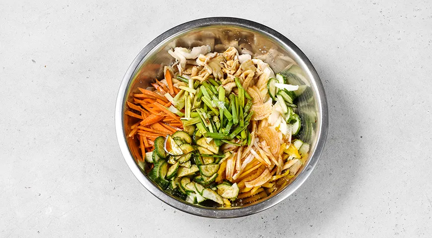 Вешенки по-корейски