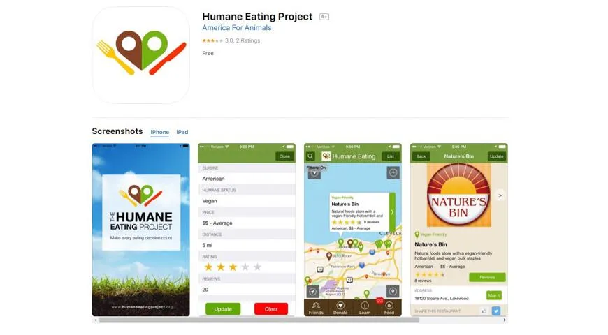 Приложение Human Eating Project