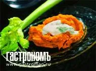 Морковное пюре с йогуртом 