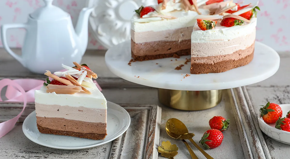 Чизкейк «Три шоколада»