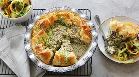 Пирог с брынзой, выпечка с брынзой